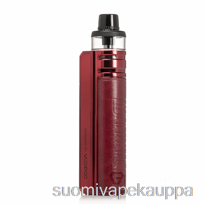Vape Kauppa Voopoo Drag H80s Pod Mod Kit Luumu Punainen